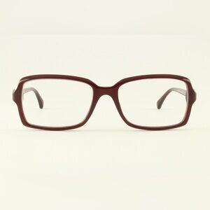 Rare authentic 52mm CHANEL Burgundy glasses